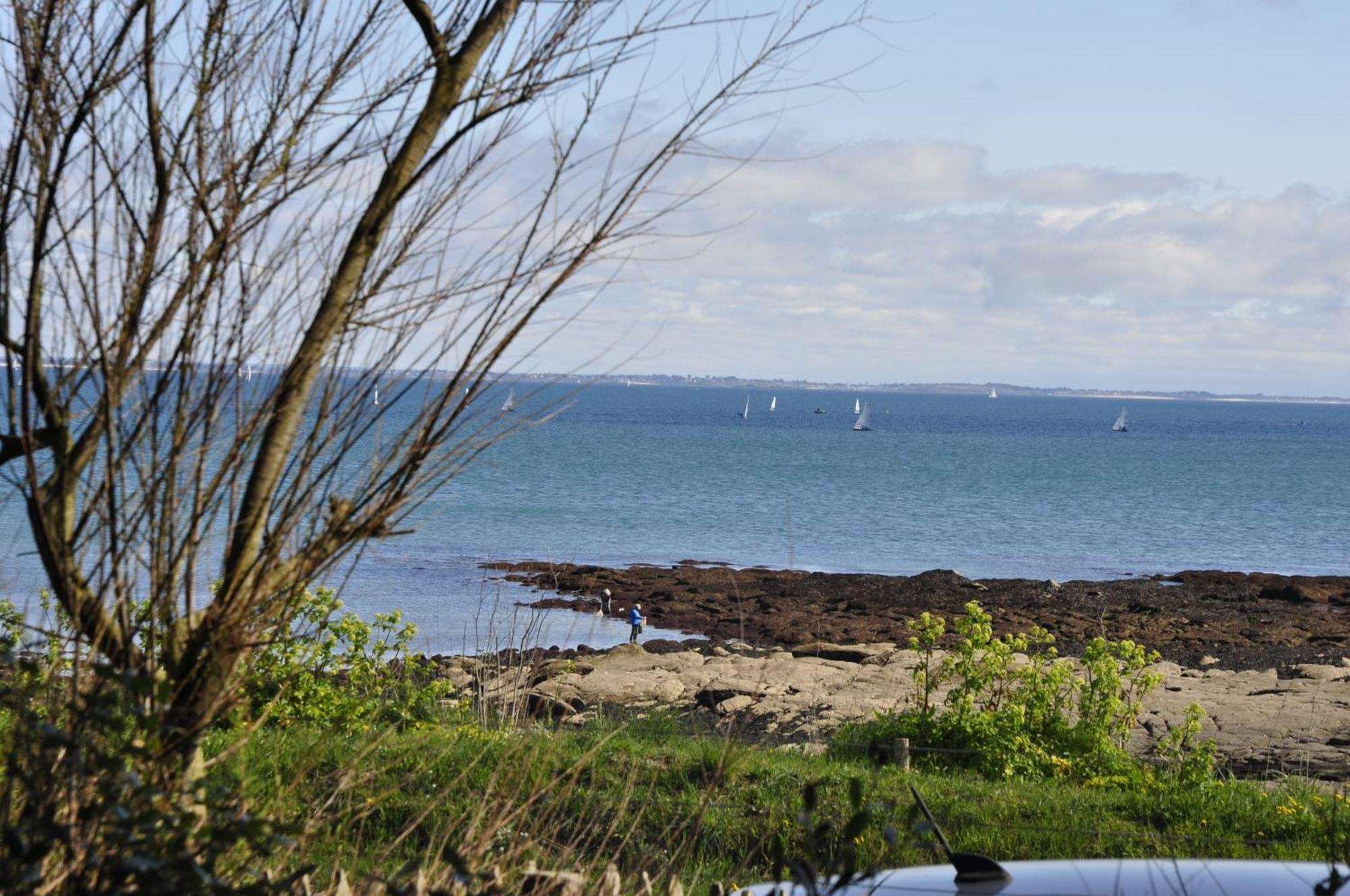 Panorama Vue Mer Quiberon Extérieur photo